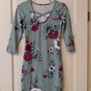 Floral Dress by Mudd, NWOT, size XS